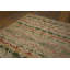 Tapis vert / rouge / beige en laine noué à la main de conception unique 9 pi x 12 pi Needlpoint