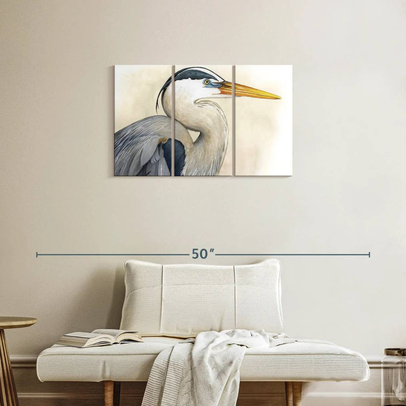 Brampt Blue Hunter I, 20" H x 33" W