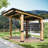  12 pi. X 10 pi Pavillon de jardin en bois de cèdre