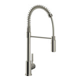 Lux Pull-Down Single Handle Kitchen Faucet with Accessories