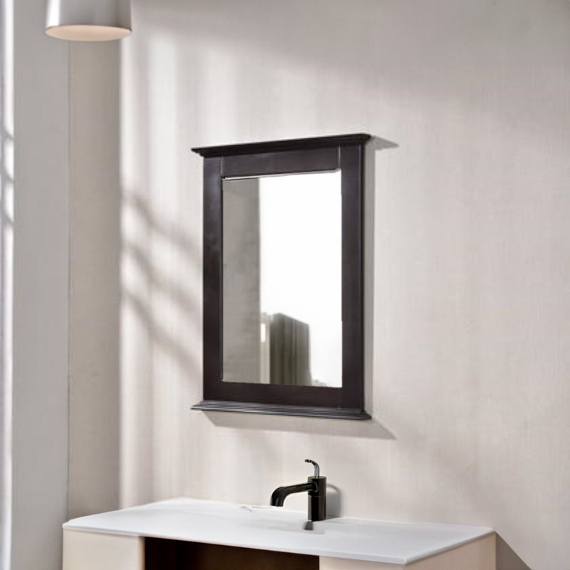 Solid Wood Rectangle Mirror