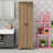 Bathroom/Office Storage Cabinet With Two Doors, Adjustable Shelf Inside