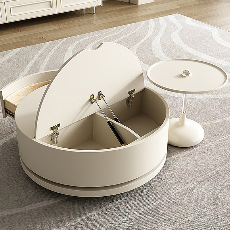 Ensemble de tables basses rondes modernes laquées Modern