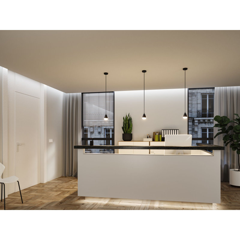 1 - Light Pendant, Black