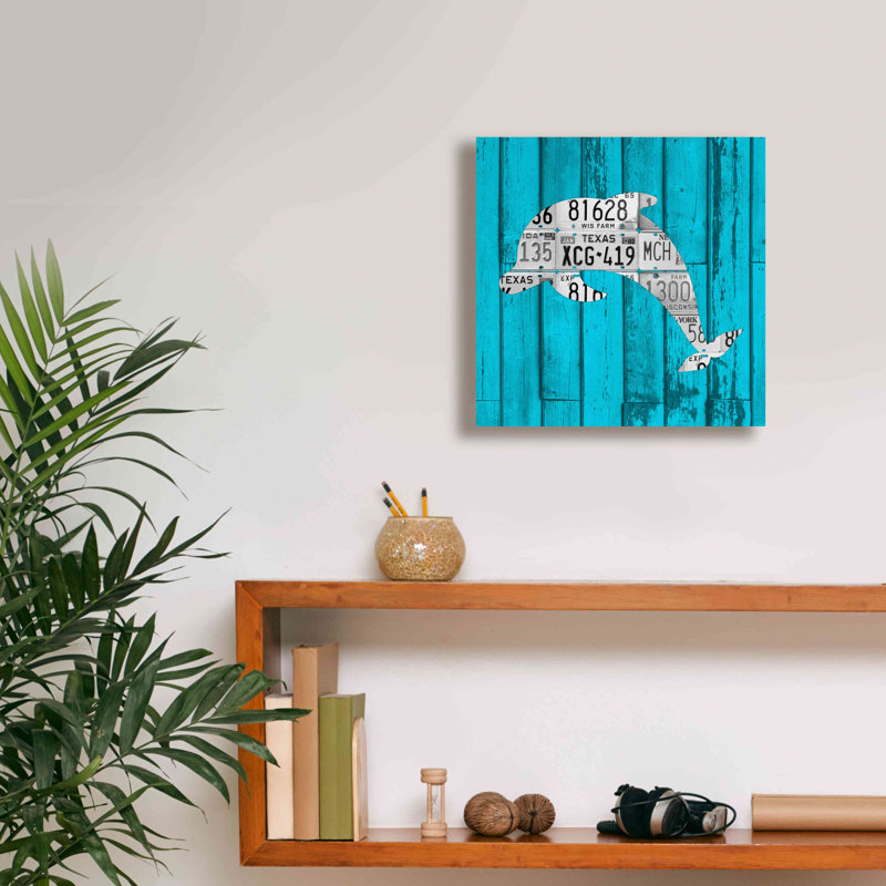 «Dolphin» par Design Turnpike, H 12 po x l 12 po