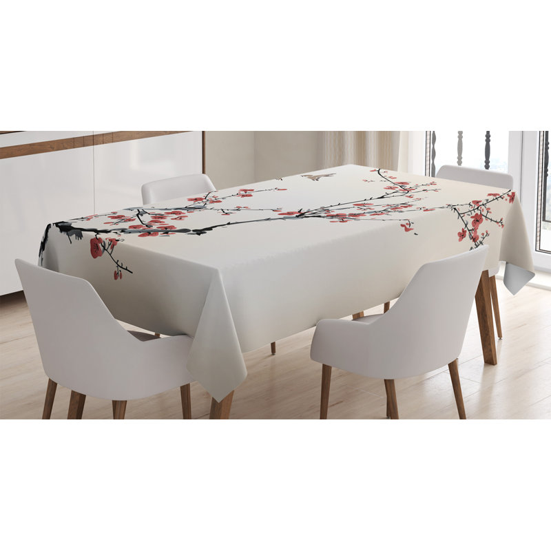 Floral Tablecloth, 84" L x 60" W