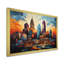 City Charlotte Collage IV sur toile-917937151-917937150