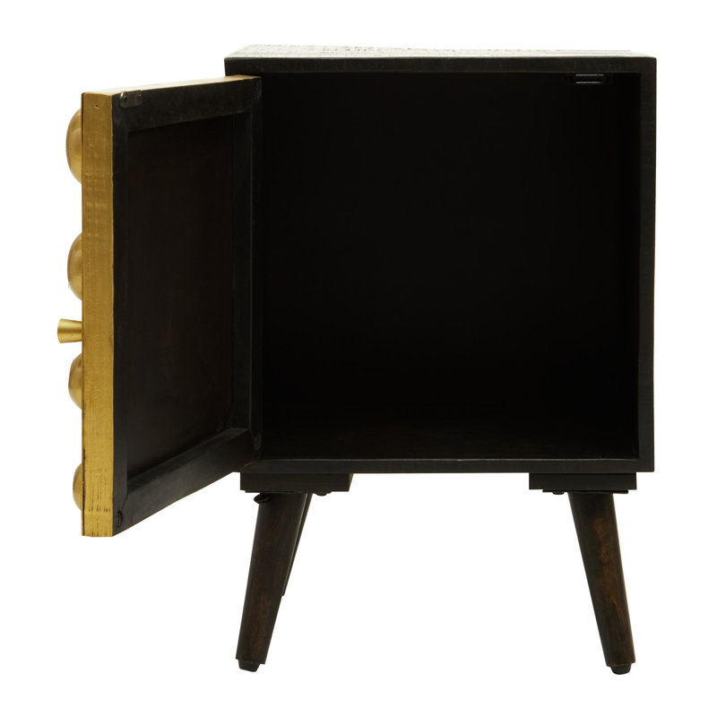 Sanjuana Solid Wood 1 - Door Standard Accent Cabinet