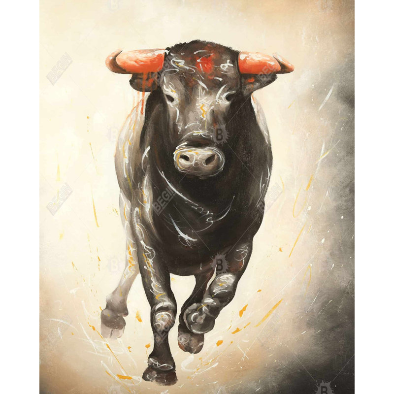 " Bull Running "