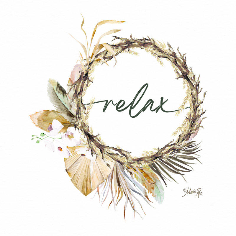 Couronne Boho Relax, H 20 po x l 20 po