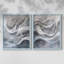 Série ABSTRACT CDLxxxi - reproduction encadrée de qualité supérieure - prête à être accrochée - aucun clou requis - aucun clou requis-259032353-259032383