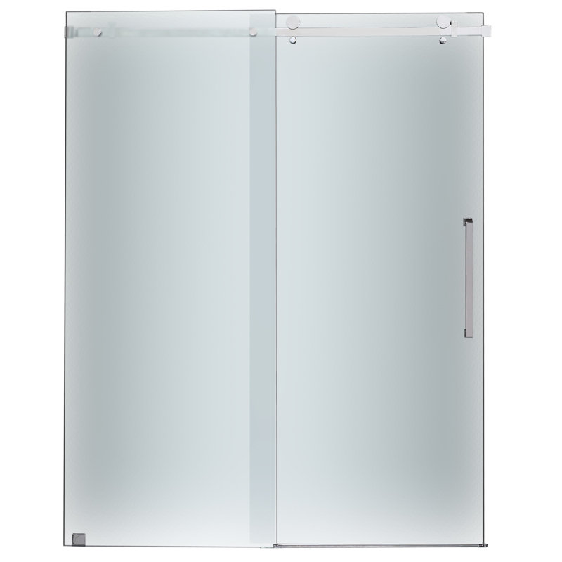 Moselle 75" Frameless Shower Door, Chrome
