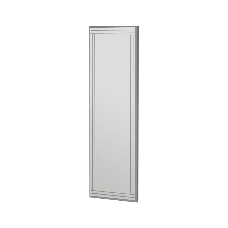 Bufard Manufactured Wood Framed Wall in Silver, 120cm x 2.20cm, White