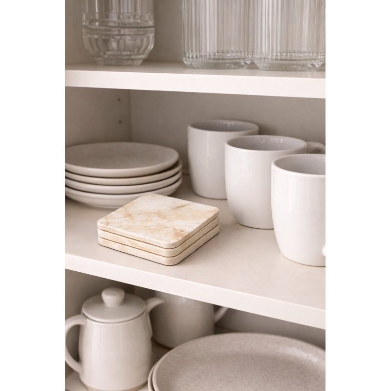 Square 2 Piece Coaster Set