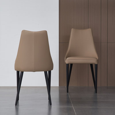 Balalan 19'' H Faux Leather Upholstered Side Chair