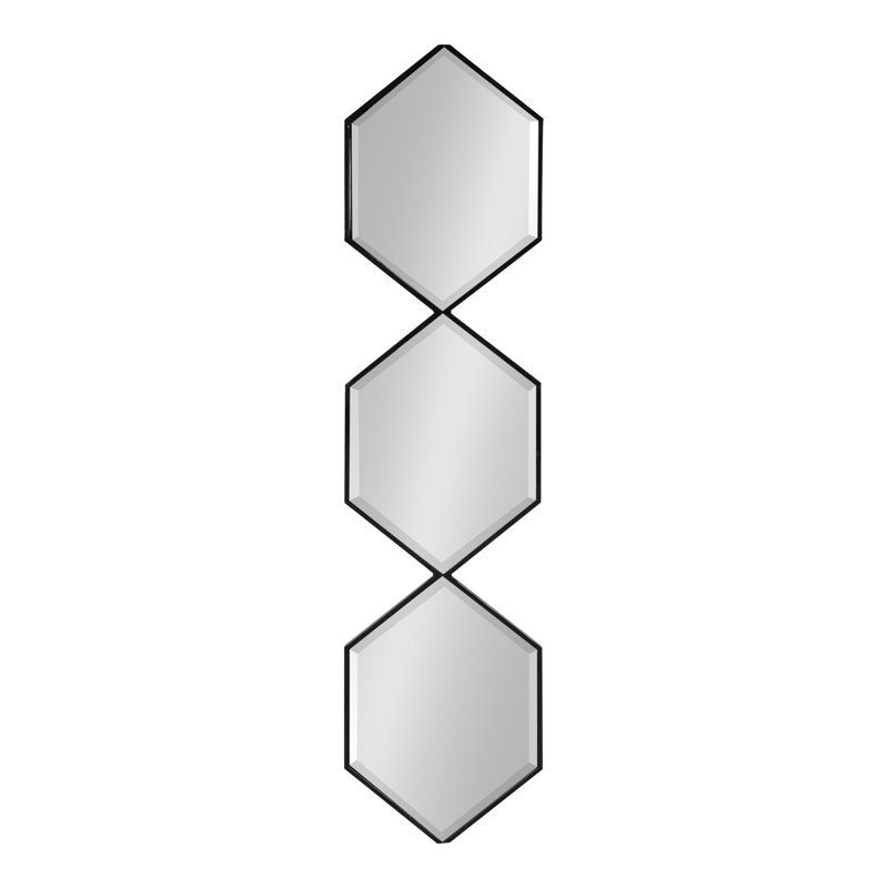 Postell Wall Mirror, Black