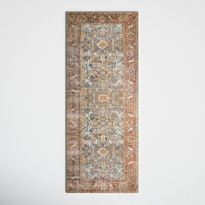 Pratt Ocean Rust Oriental Rug