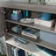 Huche, rangement pour artisanat pour bureau personnel - Brun