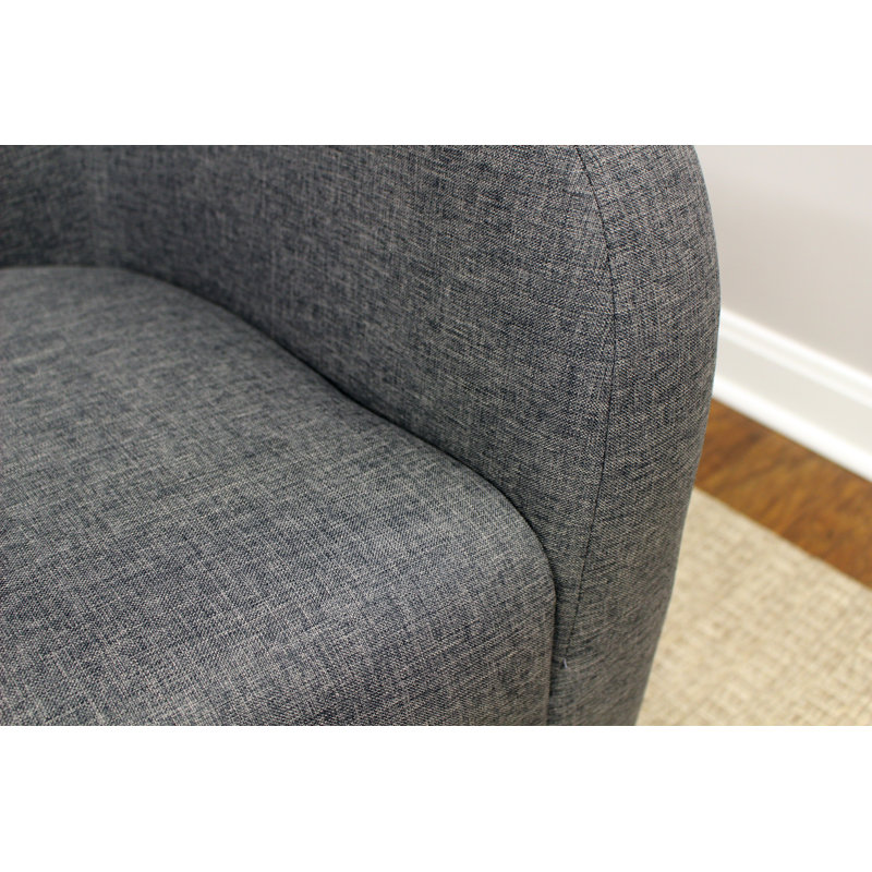 Fauteuil de 30,5 po de large Reider, Tissage de performance gris Jitterbug