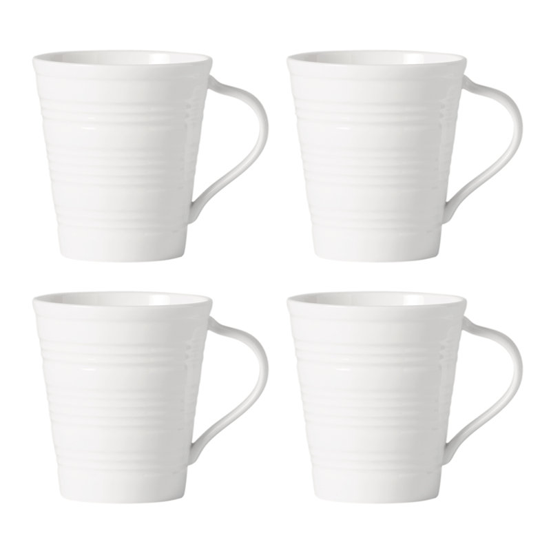 Lenox Tin Can Alley Mugs, Set of 4