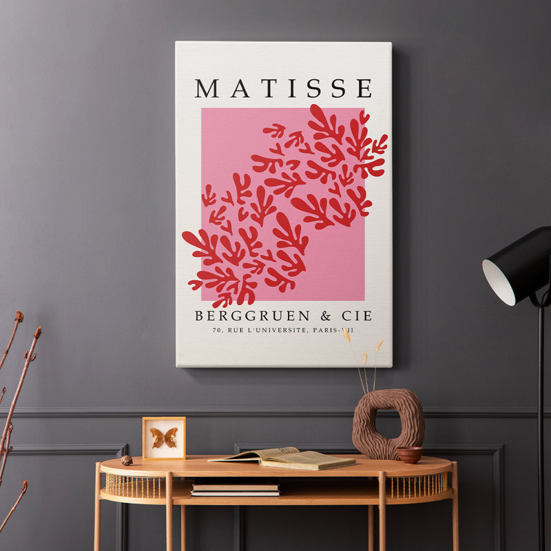 Matisse CEC XXII, reproduction encadrée - galerie Cavas, H 27 po x l 18 po