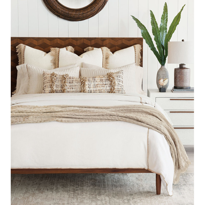 Jeté beige Cliffe