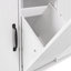 Îlot de cuisine avec armoire de rangement pour poubelle, chariot de cuisine avec abattant, support à épices, porte-serviettes et tiroir, îlot de cuisine sur roulettes avec tablette réglable-121085425