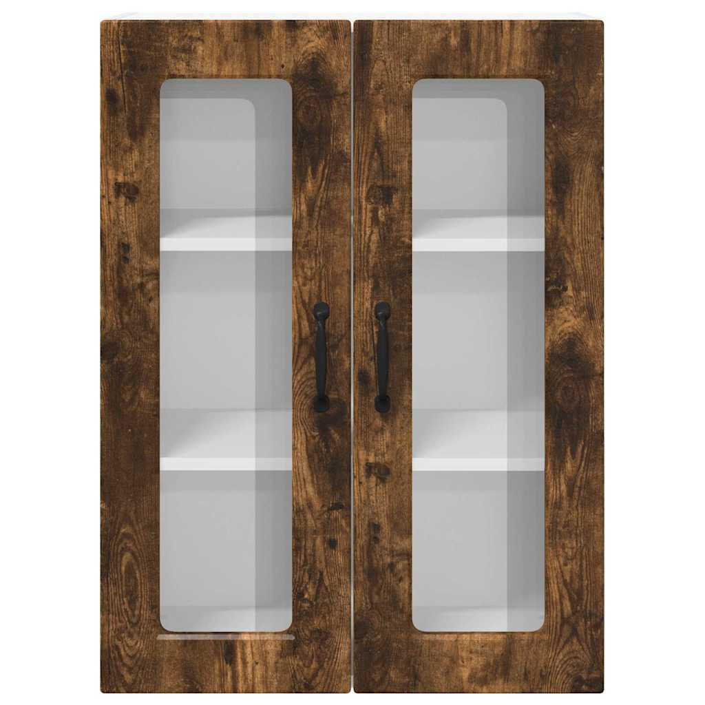 Vidaxl Kitchen Wall Cabinet Brown Oak 60 X 31 X 80 Cm Engineered Wood