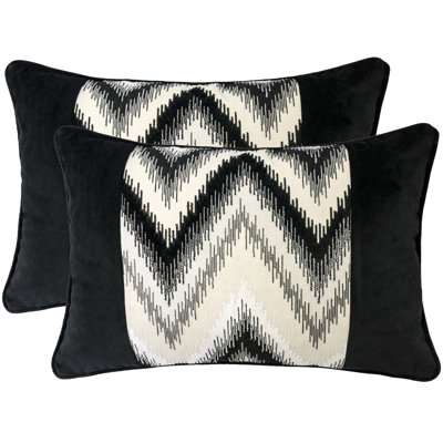 Velvet Lumbar Pillow