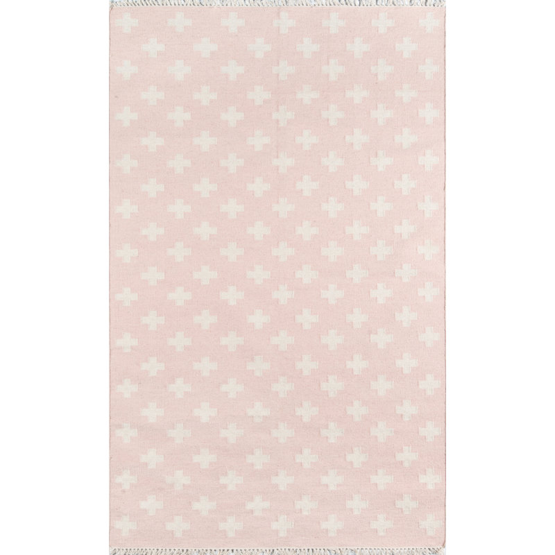 Topanga Wool Geometric Indoor Rug, Rectangle 3'6" x 5'6"