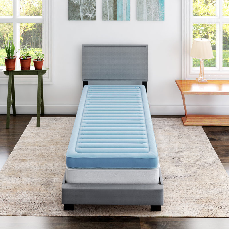 Surmatelas gonflable réglable 4 po TopAire, Simple extra long