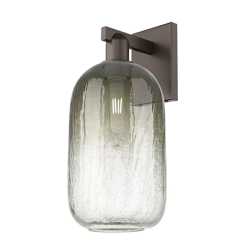 Maestas - 1 Light Wall Mount Sconce, Oil Rubbed Bronze, Slate