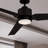 Ameeyah 52" 3 - Blade LED Standard Ceiling Fan in Matte Black with Remote Control and Light Kit Included-548249356