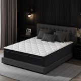 Hybrid Mattress in a Box,Individual Pocket coil, Medium Firm, Memory Foam Mattress