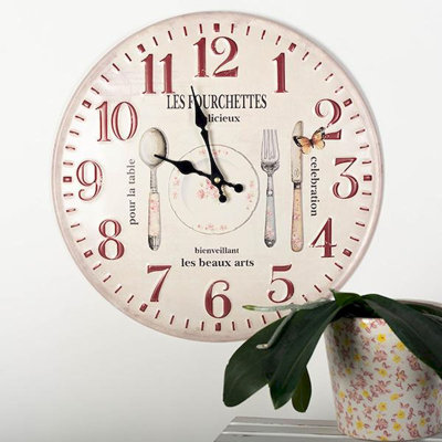 Flett Metal Wall Clock