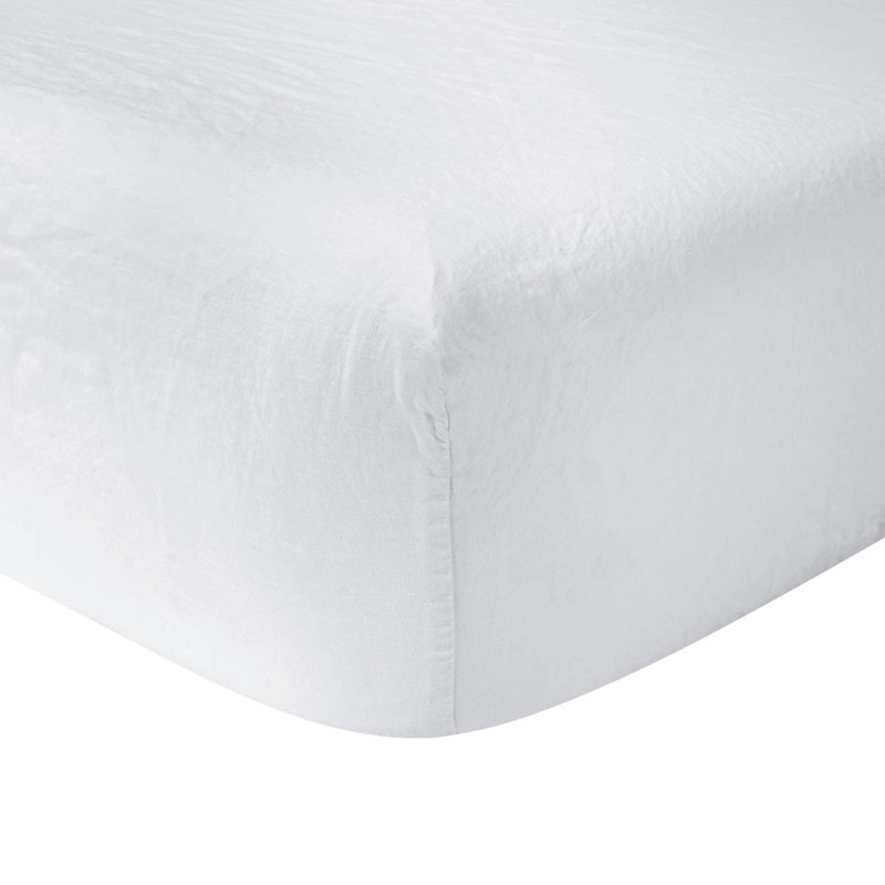 Originel Fitted Sheet, Blanc, Queen Fitted Sheet