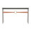 Equus 54" W Glass Top Console Table