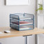 Rangement de bureau à trois plateaux Onyx-24093954