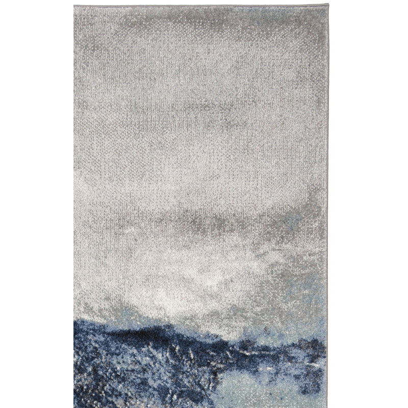 Elara Performance Abstract Rug, Square 10'