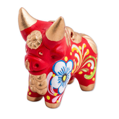Figurine Erin-May Little Pucara Bull