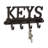 Schiff Metal Wall Organizer with Key Hooks