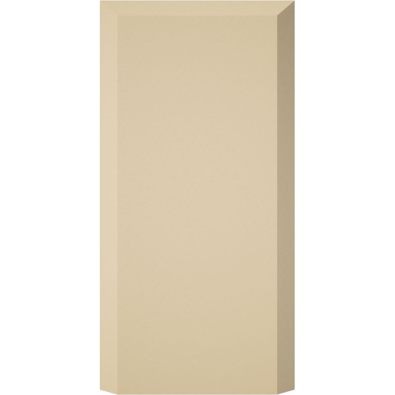 Socle Foster à bord biseauté (paquet de 2), H 5 po x l 2,5 po x P 1 po