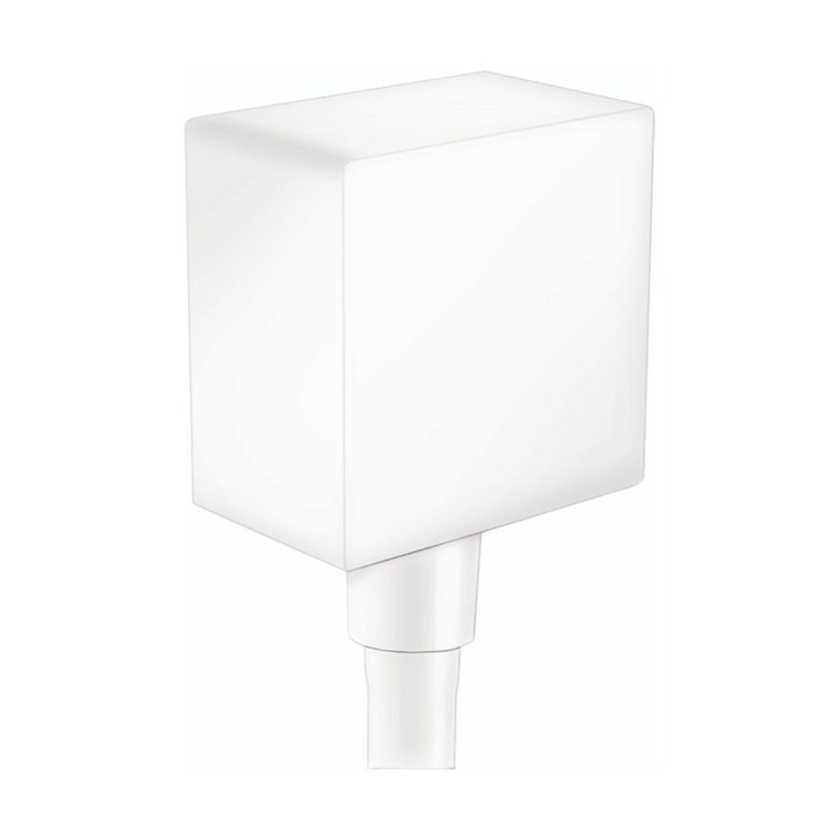 Hansgrohe FixFit Square Wall Outlet with Check Valves