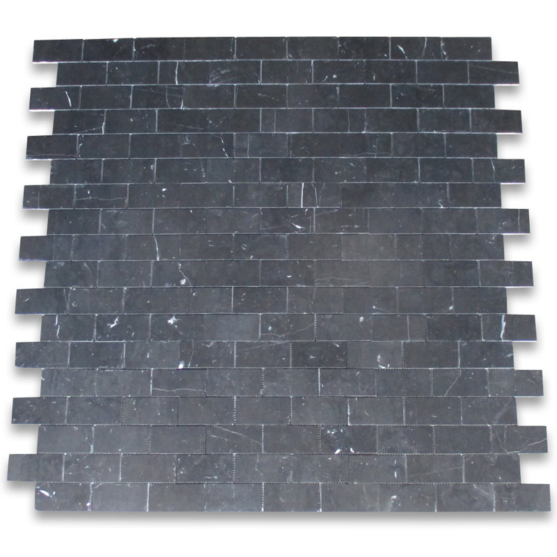 12" x 12" Marble Brick Joint Mosaic Wall & Floor Tile