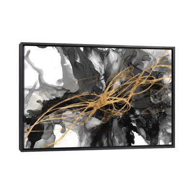 " Golden Vortex I " by Jennifer Goldberger