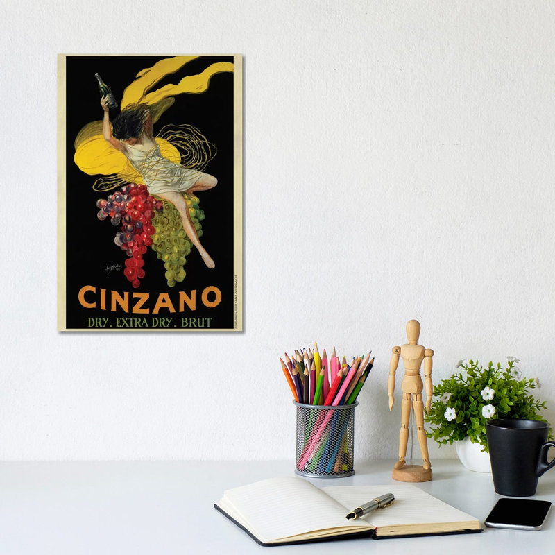Cinzano, 1920 by Leonetto Cappiello - Wrapped Canvas Print, 30.48 cm H x 45.72 cm W