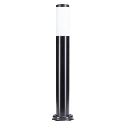 Stilo Black Steel Pathway Light