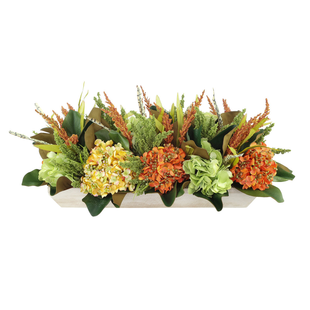 Horace Polysilk Hydrangea Arrangement in Box Primrue