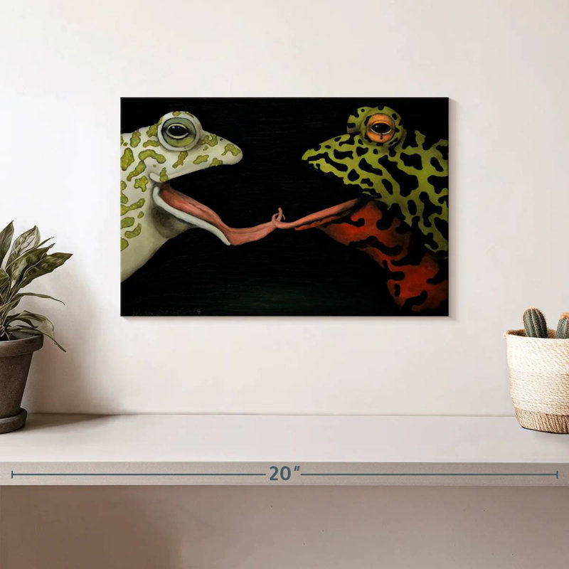 Horny Toads I, 8" H x 12" W