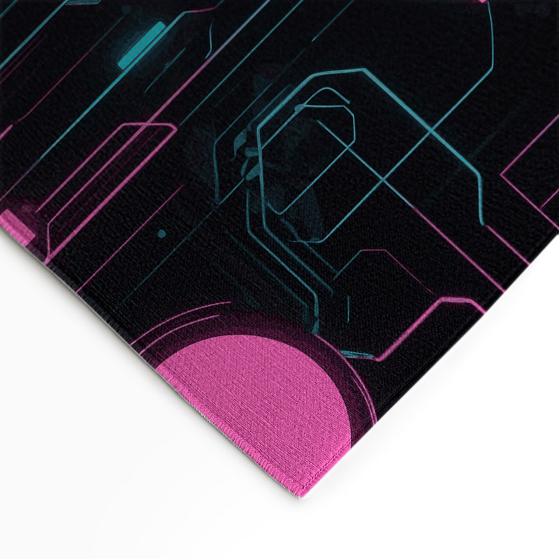 Tapis intérieur et extérieur Velocity Glow, Rectangle 4pi x 6 pi